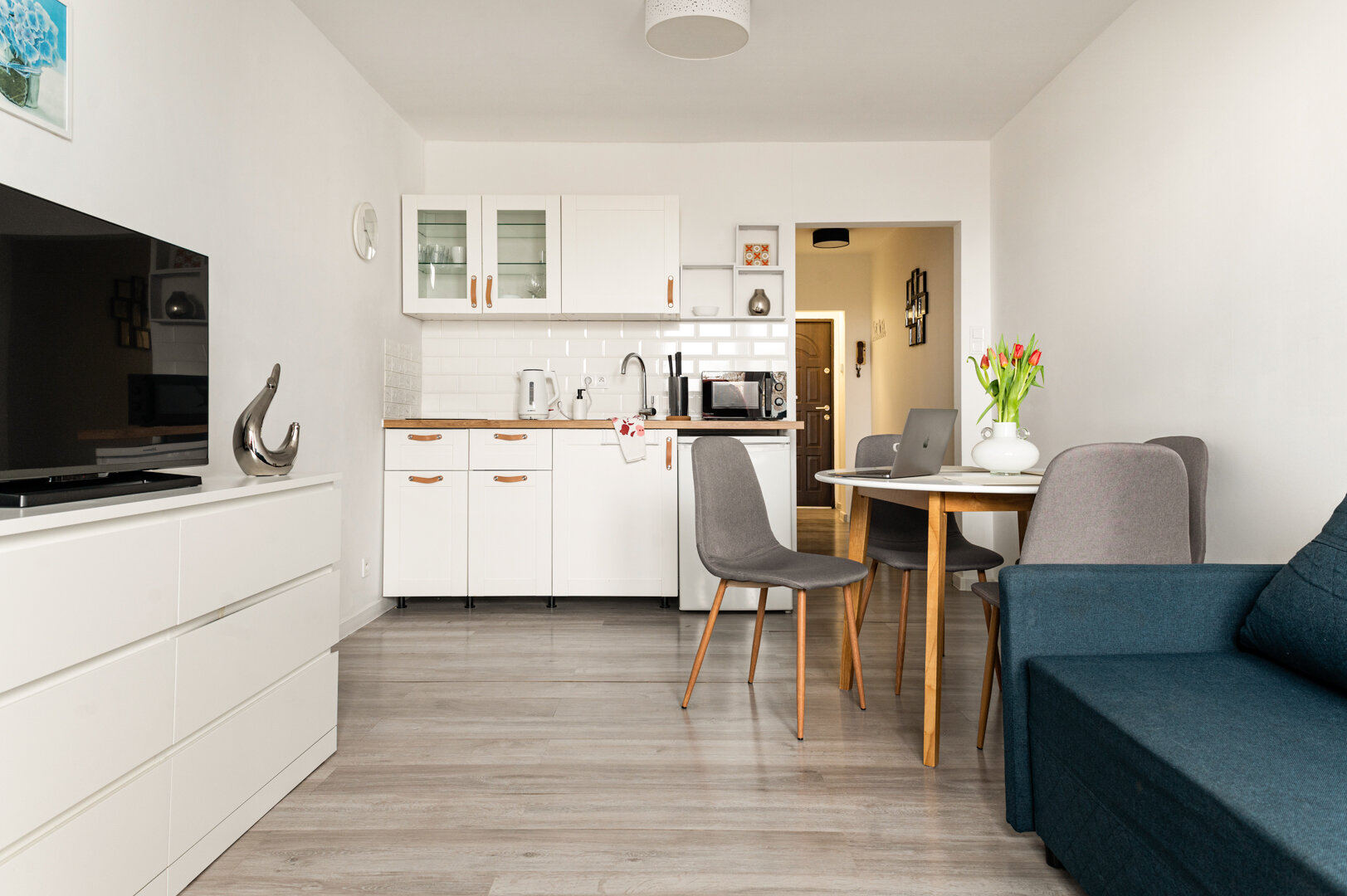 Apartament Obrońców Wybrzeża 6D – kuchnia
